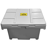 Grey SOS Storage Bin 42"x29"x30", 11 Cu. Ft. - TSOS11GREY