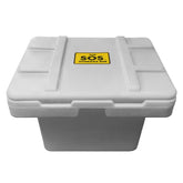 Grey SOS Storage Bin, 30"x24"x23", 5.5 Cu. Ft. - TSOS5.5GREY