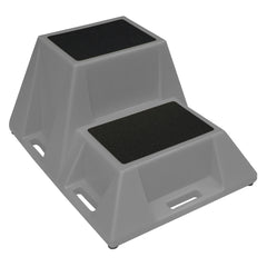 Grey Double Step Stand 36"x28"x20" by FarrellPack - TSSS2GREY