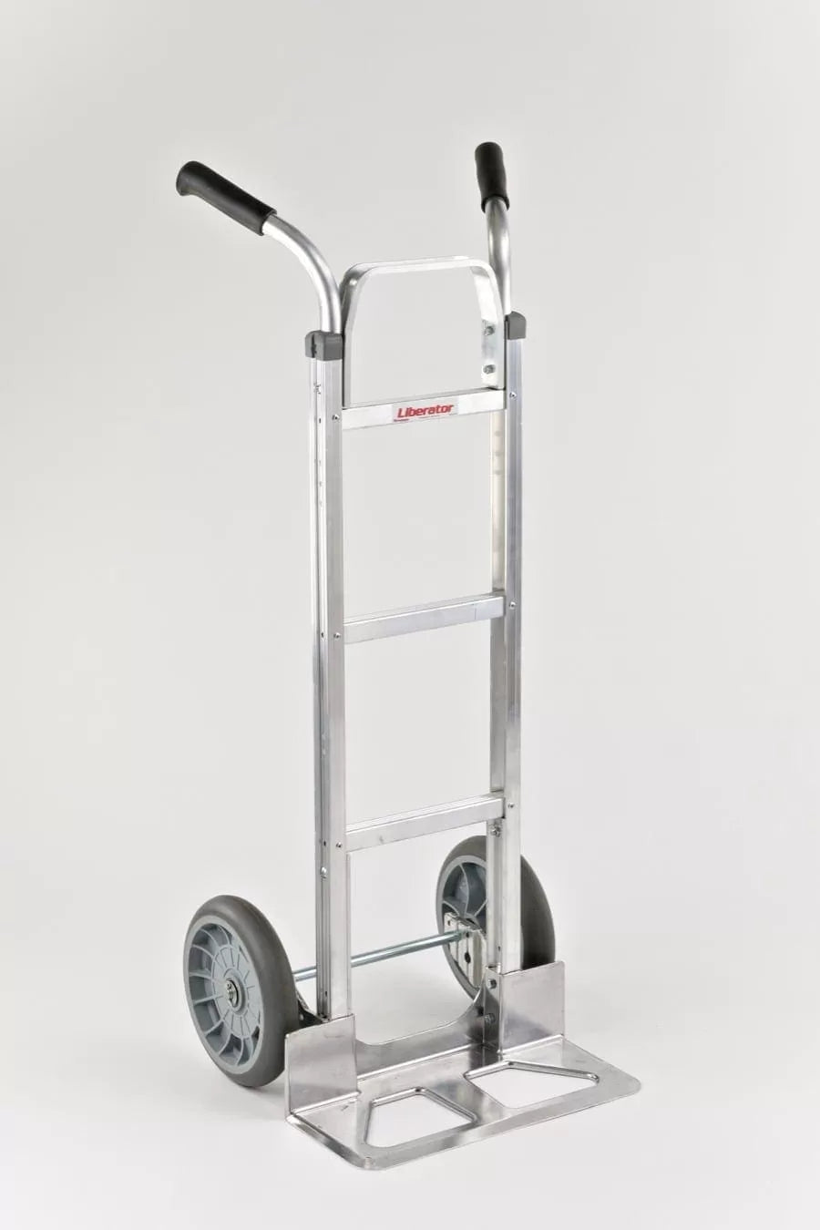 Double Grip Hand Truck with 10" Balloon Cushion Wheels