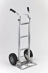 Double Grip Hand Truck with 10" Pneumatic Wheels
