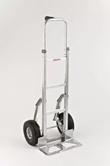 Single Pin Grip Hand Truck with 10" Pneumatic Wheels and Stair Climbers