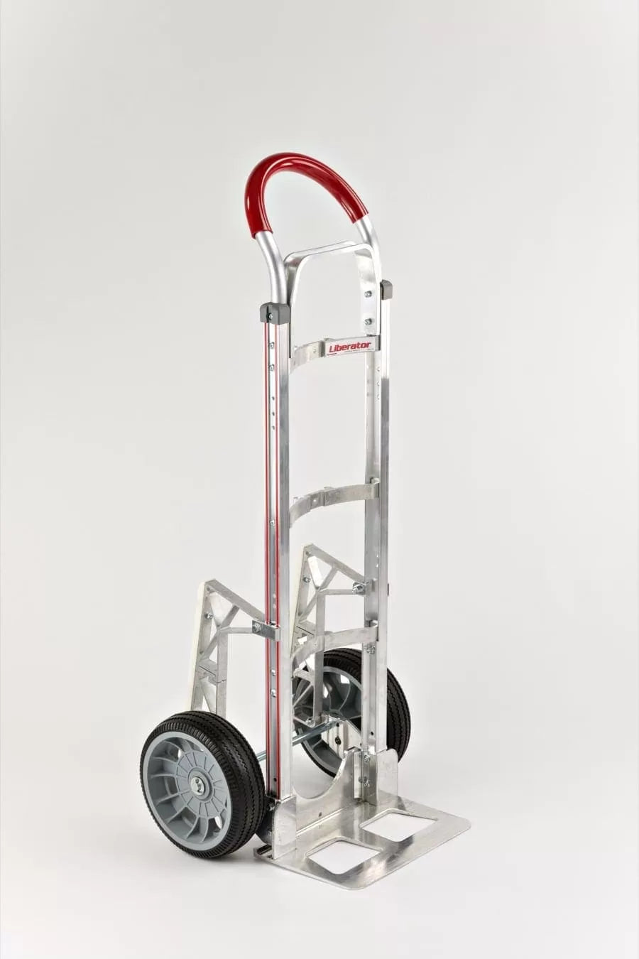 Loop Handle Hand Truck with No Flat Wheels and Stair Climbers