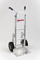 Double Grip Hand Truck with Pneumatic Wheels and Stair Climber