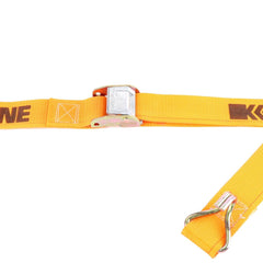 Kinedyne 2" by 12' Narrow Wire Hook Logistic Cam Buckle Strap by Kinedyne for cargo securement and logistic track use