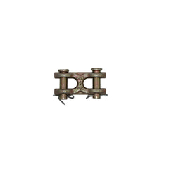 Kinedyne 5/16" Transport Grade 70 Twin Clevis forged carbon steel zinc-plated link for chain connections