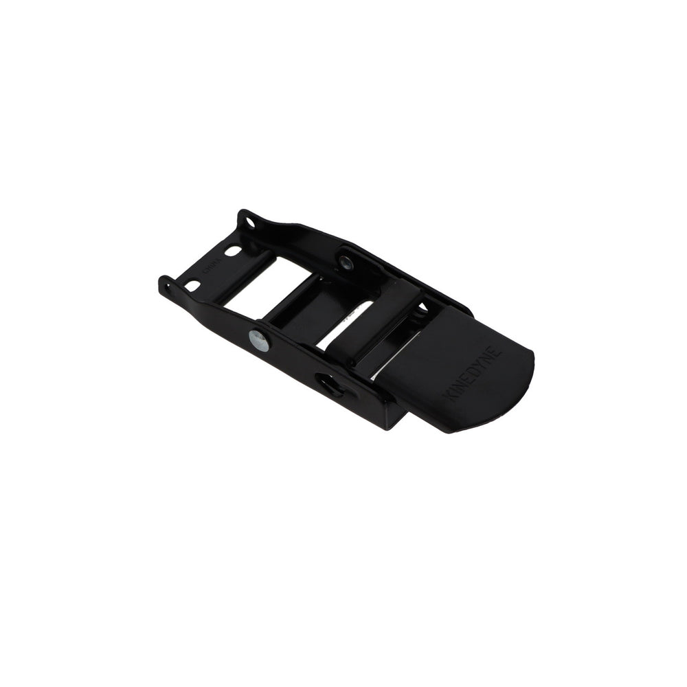 Kinedyne 2" Black Finish Overcenter Buckle, Kinedyne, 2-inch overcenter buckle for securing cargo in industrial applications