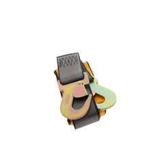 Kinedyne Pair of 2 inch by 5 foot Snap Hook Overcenter Buckle Marine Transom Straps by Kinedyne, used for securing boats during transport