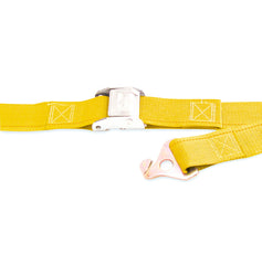 Kinedyne 2" by 12' Plate Trailer Hook Logistic Cam Buckle Strap by Kinedyne, trailer logistic strap with cam buckle and plate hooks