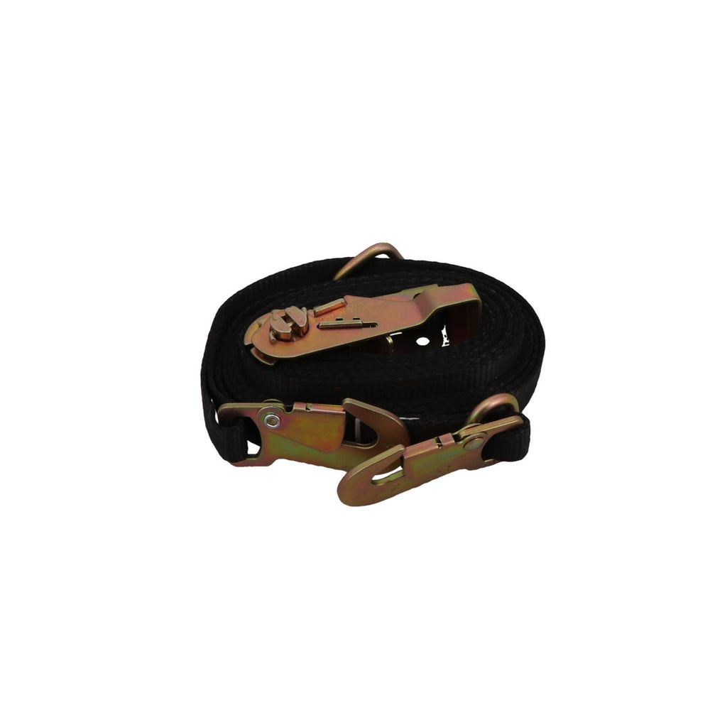Kinedyne 1" by 14' Gunwale Snap Hook Ratchet Boat Safety Strap by Kinedyne, over-the-top boat tie-down with ratchet and snap hooks