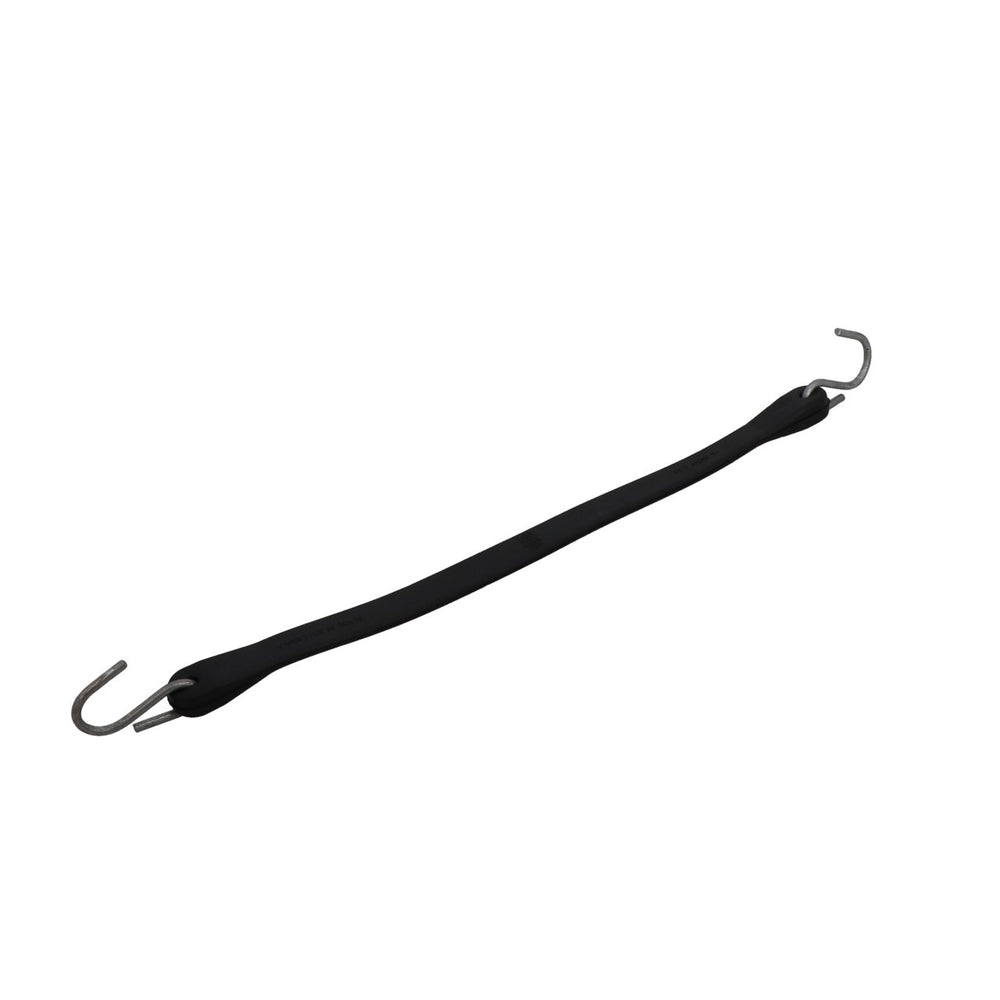 Kinedyne 15" Natural Rubber Tarp Tie by Kinedyne, durable natural rubber tarp tie with tempered steel S hooks for trucks and trailers