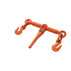 Kinedyne Ratchet Style Chain Binder for 1/4" - 5/16" Chains by Kinedyne, view of ratchet binder with clevis grab hooks