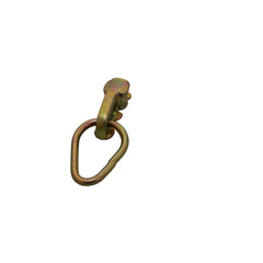 Kinedyne Series L Heavy-Duty Triple Stud Securement Point Fitting w/ Pear Ring by Kinedyne, zinc plated carbon steel anchor point