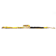 Kinedyne Auto E/A & Universal Auto Hook Ratchet Tie-Down by Kinedyne, industrial vehicle securement strap with universal auto hook and E/A fittings