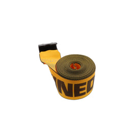 Kinedyne 4" by 30' Flat Hook Winch Strap showing 4-inch 30-foot webbing and Kinedyne 1021 flat hook