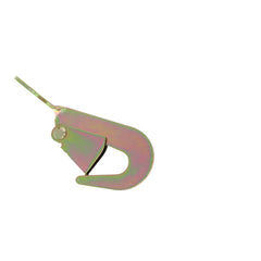 Kinedyne 1 3/4" Twisted Snap Hook by Kinedyne, zinc-plated carbon steel load restraint end fitting