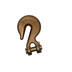 Kinedyne 1/2" Transport Grade 70 Clevis Grab Hook by Kinedyne, heat-treated carbon steel with zinc plated finish for load securement
