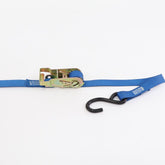 Kinedyne 1" by 15' Heavy-Duty Vinyl Coated S Hook Ratchet Utility Strap