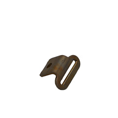 Kinedyne 1" 90-Degree Strap End Bolt Plate by Kinedyne, zinc-plated heat-treated carbon steel anchor point for 1" webbing
