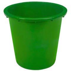 Green 15" Diameter x 13" Tall Solid Container - 007671GREEN