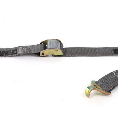 Kinedyne 2" by 16' Plate Trailer Hook Logistic Ratchet Strap