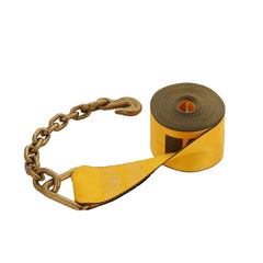 Kinedyne 4" by 30' Chain Anchor Winch Strap by Kinedyne for heavy-duty cargo securement and transport