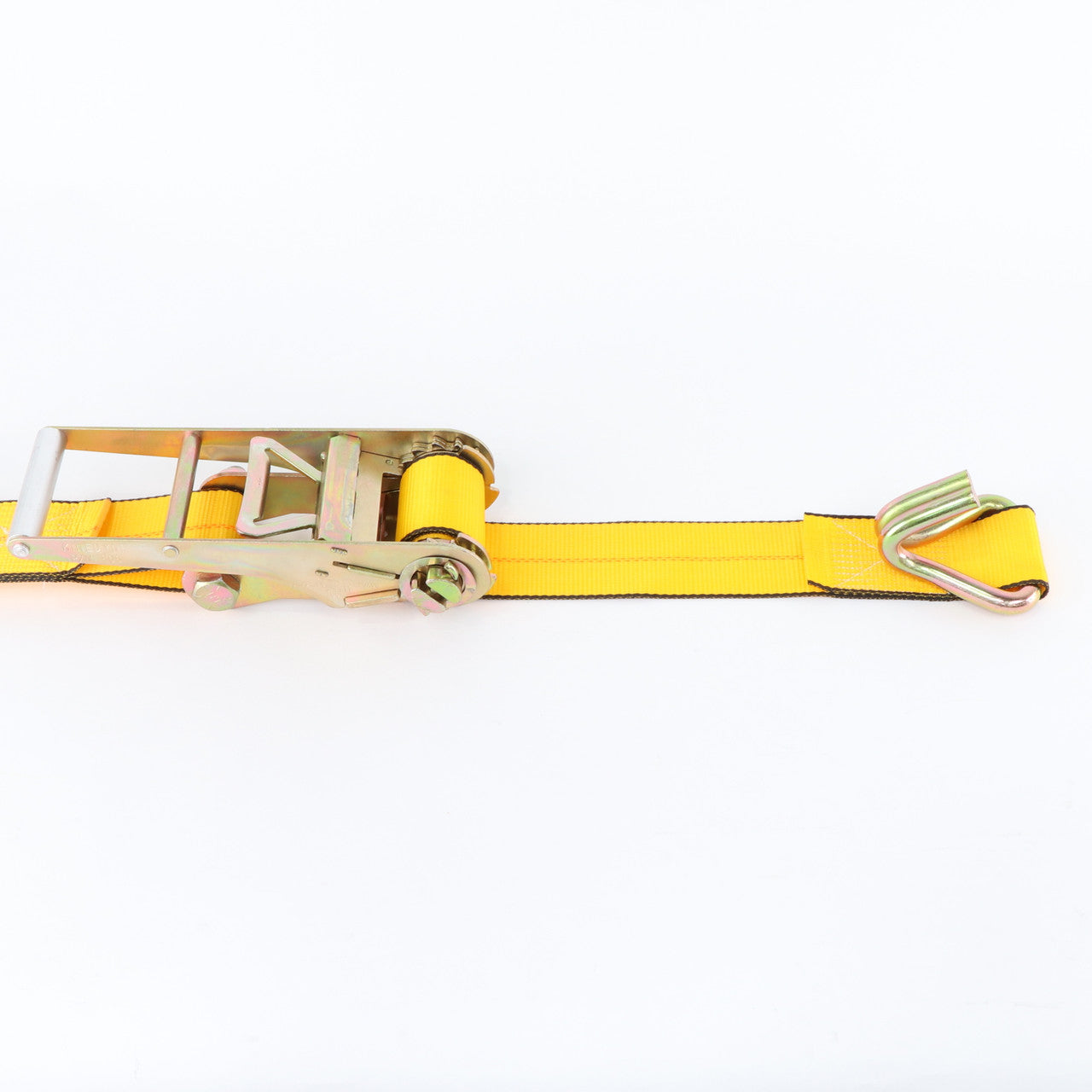 Kinedyne 3" by 30' Wire Hook Ratchet Strap by Kinedyne suitable for heavy-duty cargo securement, polyester webbing and wire hooks