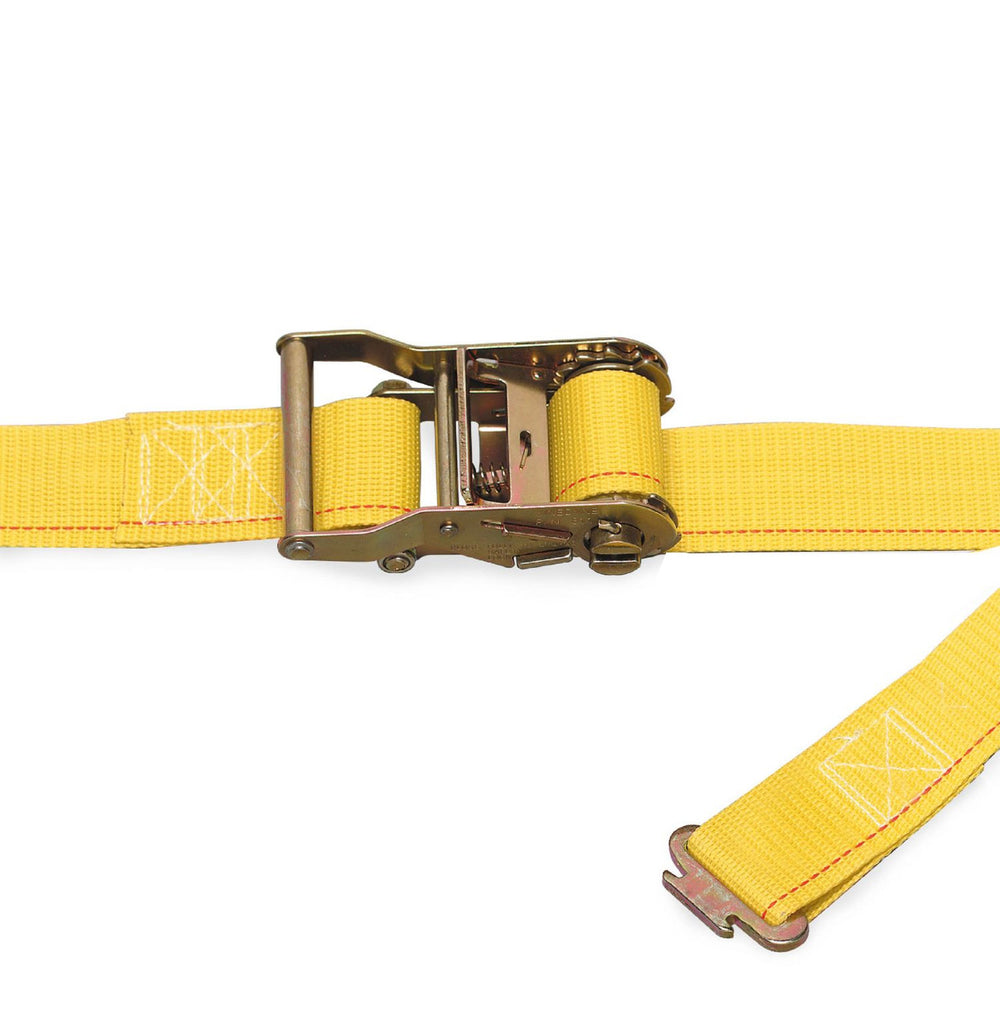 Kinedyne 2" by 12' Key Fitting Logistic Ratchet Strap by Kinedyne used for trailer and warehouse load securing