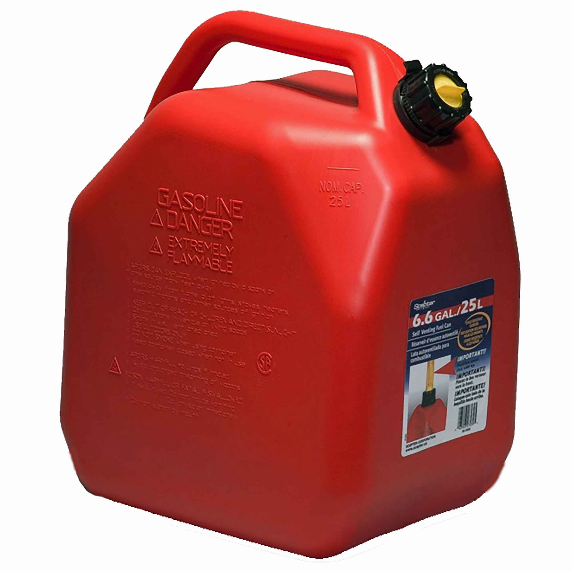 Red 25L Gasoline Can by FarrellPack - 07539SCP
