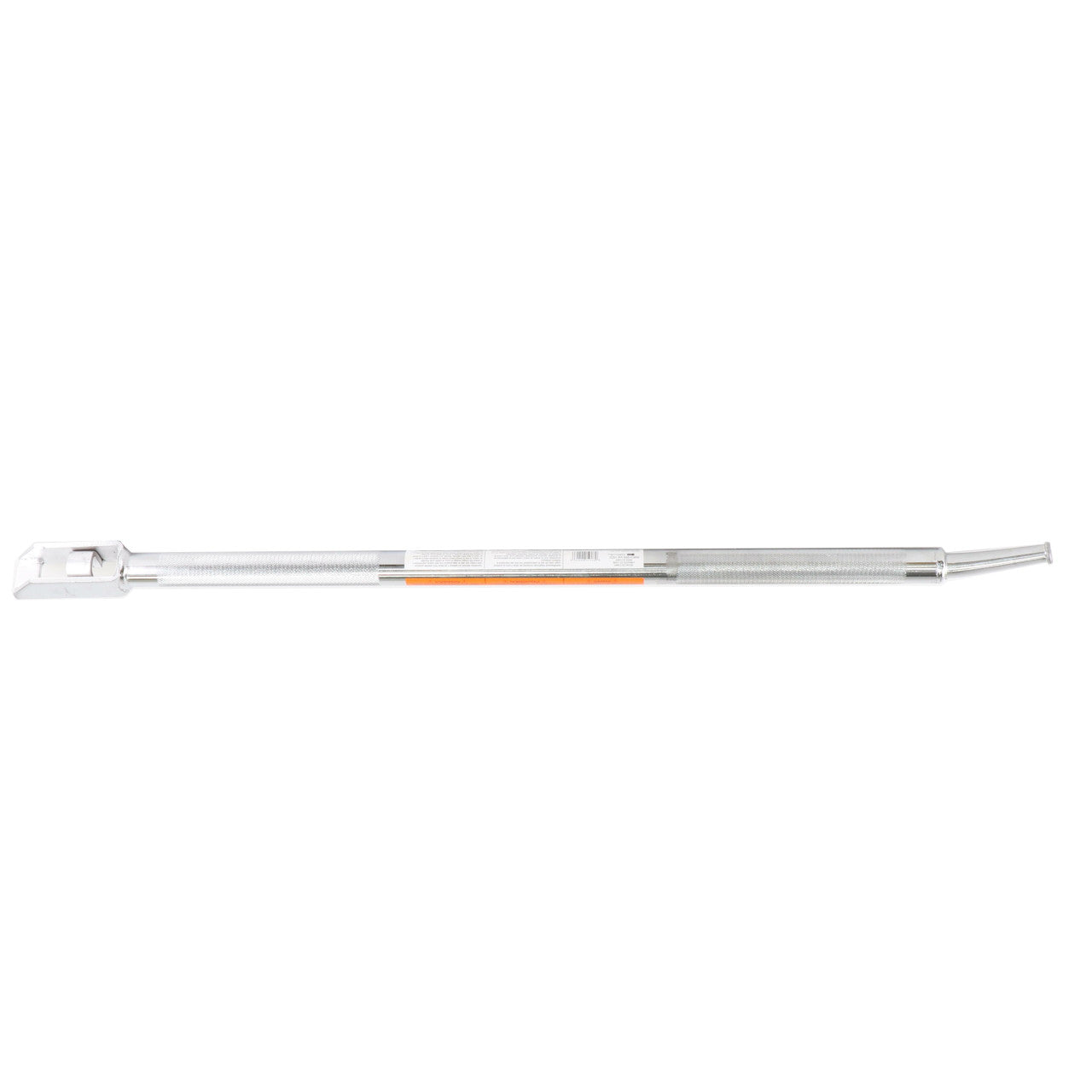 Kinedyne Combination Chrome Winch Bar w/ Box End showing 40-inch chrome bar with knurled handle and box end for winches and chain binders by Kinedyne