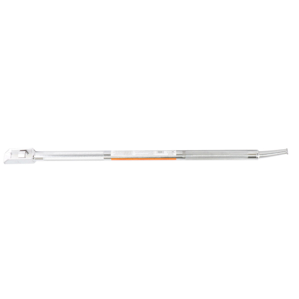 Kinedyne Combination Chrome Winch Bar w/ Box End showing 40-inch chrome bar with knurled handle and box end for winches and chain binders by Kinedyne