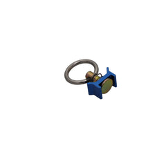 Kinedyne Series L Single Stud Securement Point Fitting w/ Ring by Kinedyne, zinc-plated carbon steel anchor point for logistic track