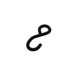 Kinedyne 1" Heavy-Duty Vinyl Coated S Hook by Kinedyne, heat-treated carbon steel hook with vinyl coating for cargo tie-down