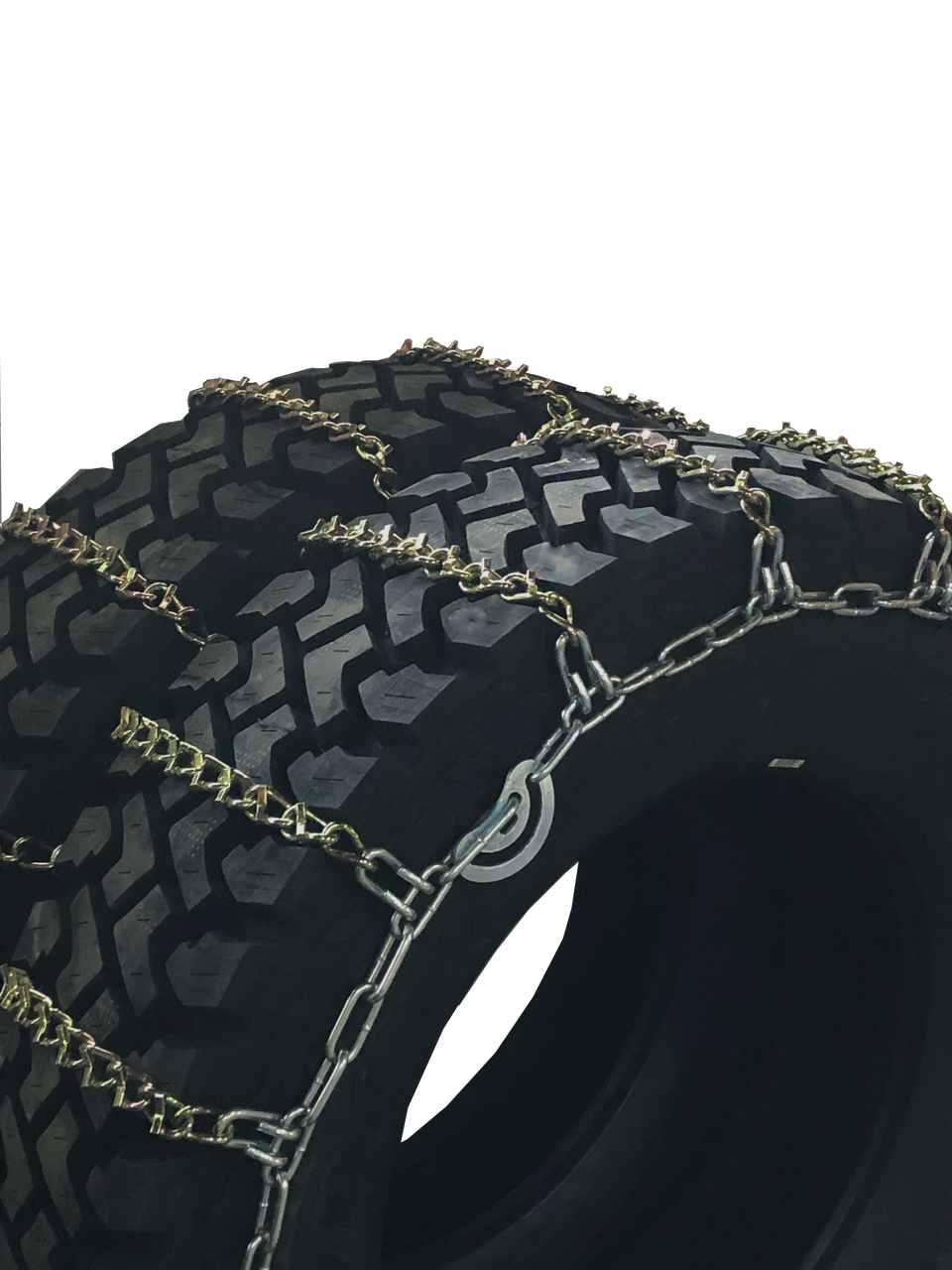 Kinedyne Grip Link 11 x 22.5 Dual-Triple V-Bar Cross Tire Chains by Kinedyne for heavy-duty truck and trailer traction