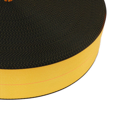 Kinedyne Bulk 4" Gold w/ Black Edge Polyester Web - 4080F