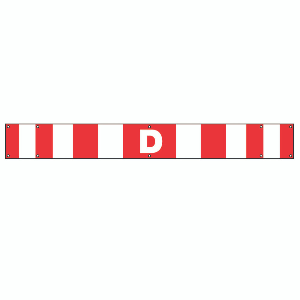 Kinedyne 12" by 96" Canadian Reflective D Dimensional Banner by Kinedyne, heavy-duty reflective vinyl for over-dimensional loads