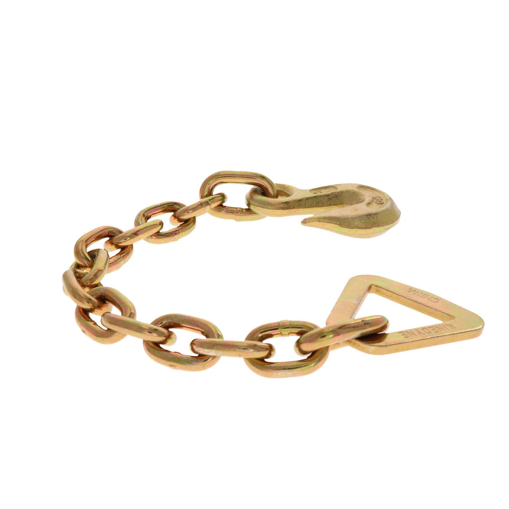 Kinedyne 2" Chain Anchor by Kinedyne, heat-treated grade 43 chain end fitting for 2-inch webbing, heavy cargo restraint