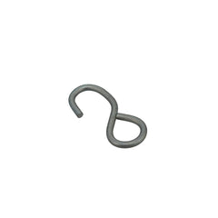 Kinedyne 1" Zinc Plated S Hook by Kinedyne, zinc plated carbon steel S hook for cargo securement and tie-downs.