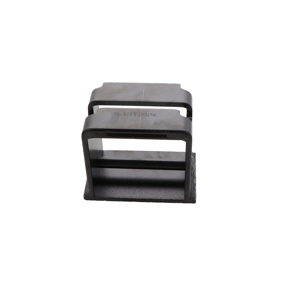 Kinedyne Sliding Double L Flat Hook Receiver by Kinedyne, heavy-duty sliding flat hook receiver for trailer cargo securement, 5,500 lb capacity