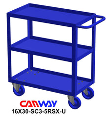 Service Cart Three Shelf