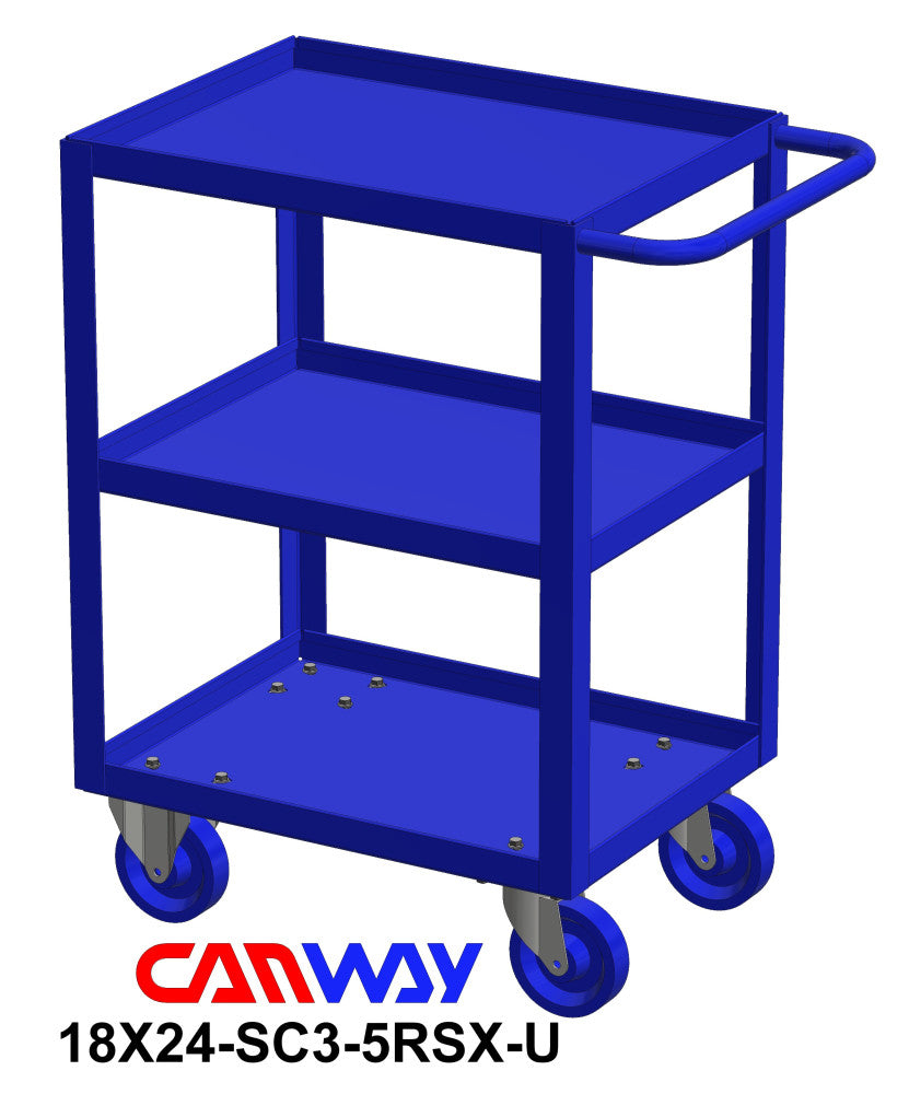 Service Cart Three Shelf