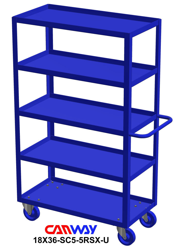 Service Cart Five Shelf