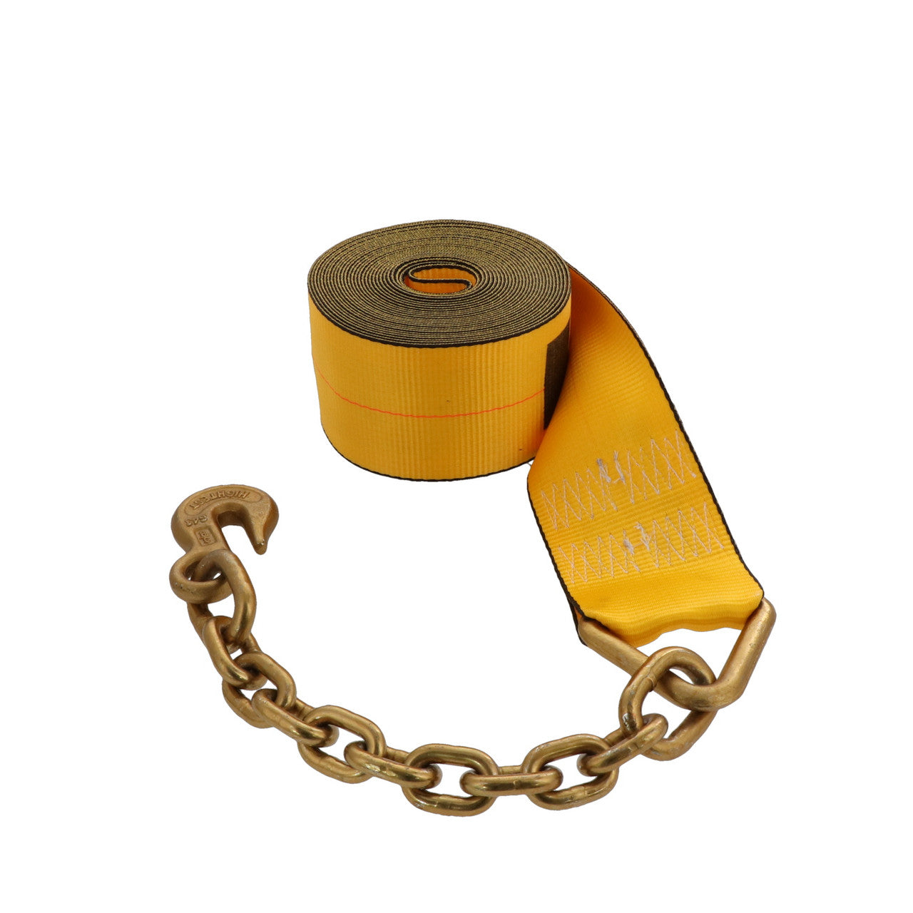 Kinedyne 4" by 30' Chain Anchor Winch Strap by Kinedyne for heavy-duty cargo securement and transport