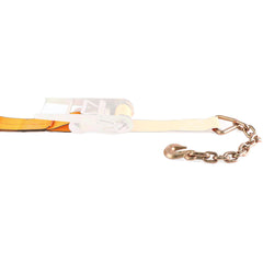 Kinedyne 3" Chain Anchor Ratchet Strap Replacement Fixed End by Kinedyne showing 18-inch chain anchor end and 3-inch webbing