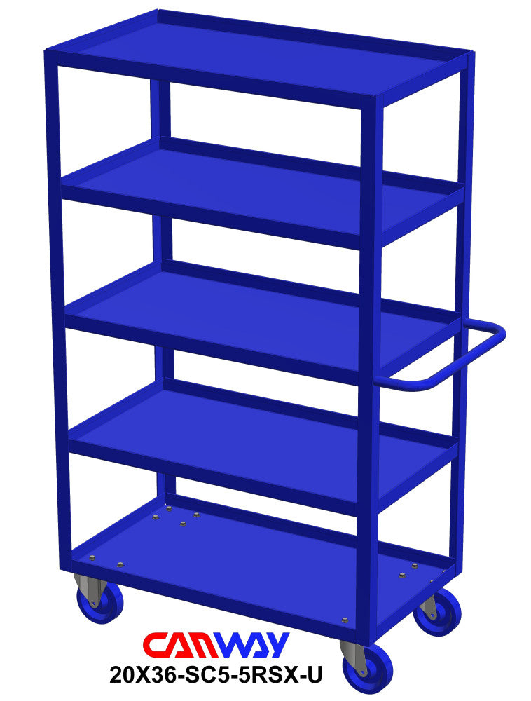 Service Cart Five Shelf