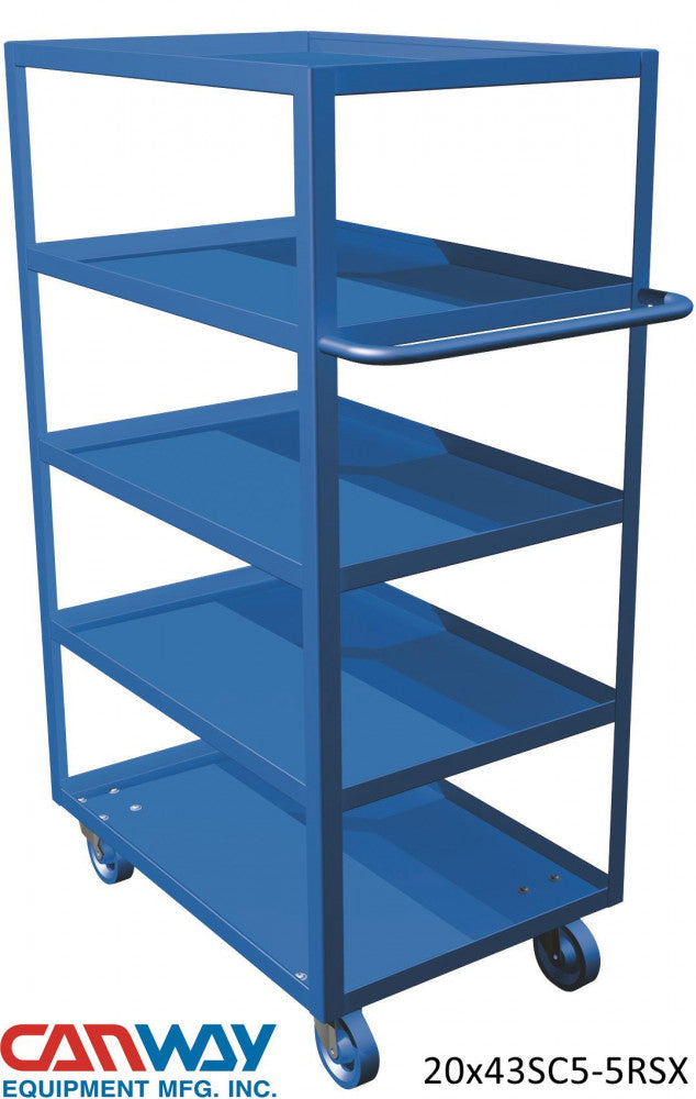 Service Cart Five Shelf