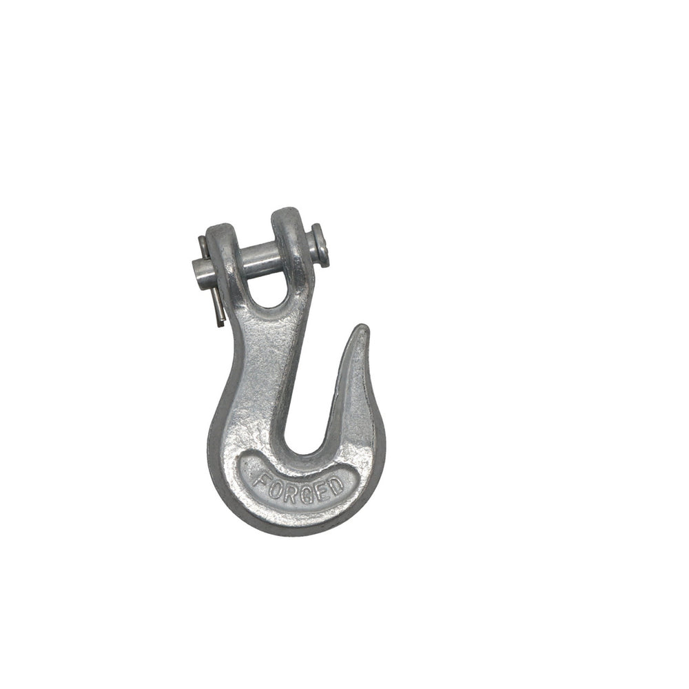 Kinedyne 5/16" High Test Grade 43 Clevis Grab Hook by Kinedyne, forged carbon steel clevis grab hook for cargo securement