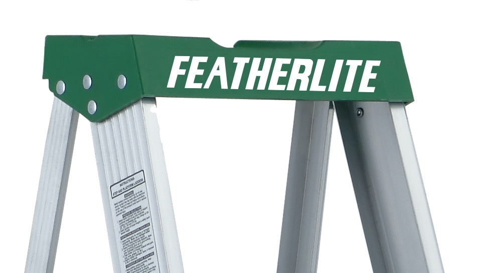 FEATHERLITE 2410 10′ MEDIUM DUTY ALUMINUM STEPLADDER