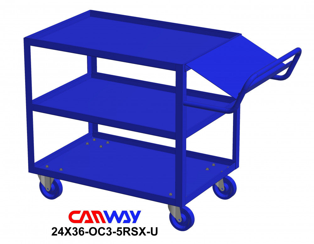 Order Cart Three Shelf