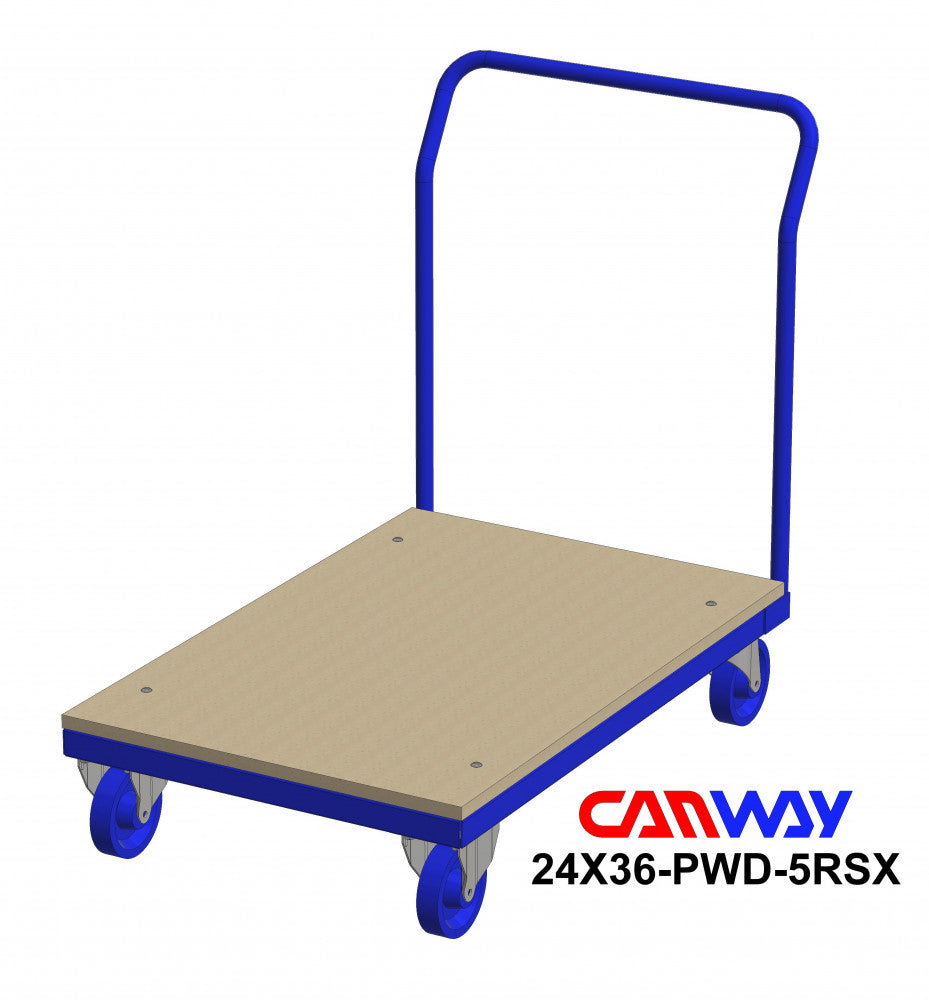 Light Duty Wood Deck Platform Truck